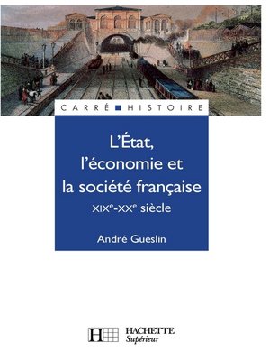 cover image of L'Etat, l'économie et la société française--Livre de l'élève--Edition 1992
